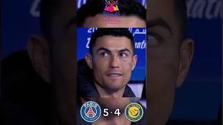 Psg vs AlNassr 54 All Goal 2023 ronaldo messi mbappe football shorts [upl. by Ennovahc]