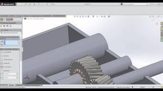 Reductor de Velocidad Solidworks [upl. by Adigirb399]