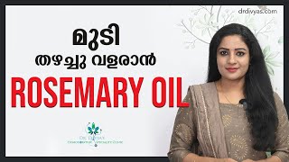 മുടി തഴച്ചു വളരാൻ Rosemary Oil അറിയേണ്ടതെല്ലാം  Most Effective Hair Growth Oil for Fast Hair Growth [upl. by Naerad574]