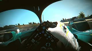 Fernando Alonso Helmet Cam at Jerez Test [upl. by Aillimat]