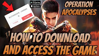 How To Download Operation Apocalypse AKA Hyper Front Guide Downloading Link 🔗 [upl. by Inol]