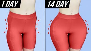 Get Rid Of Hip Dips  14 Days Challenge Workout DO AT HOME [upl. by Arianie]