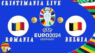 LIVE ROMANIA  BELGIA  LIVE STREAM EURO 2024  GERMANIA  LIVE BELGIA 2024 [upl. by Malarkey]