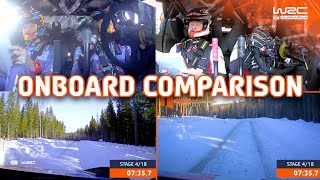 Katsuta vs Tänak SS4 FULL Onboard  WRC Rally Sweden 2023 [upl. by Nnyl300]