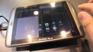 Archos 80 G9 Internet Tablet Hands On and Walkthrough at IFA 2011 [upl. by Dam]