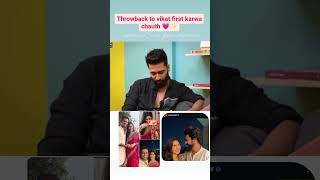 Vicky shares katrina first karwa chauth Experience🌸vickykaushal katrinakaifkarwachauthteriore [upl. by Hpesojnhoj]