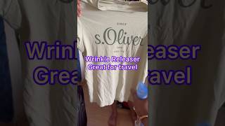 Wrinkle releaser great for travel shortviral wrinkleremover germany dm [upl. by Koffman]