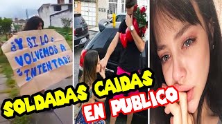 Los Rechazos a Mujeres Mas Graciosos En Publico 2  SOLDADAS CAÍDAS [upl. by Pals826]