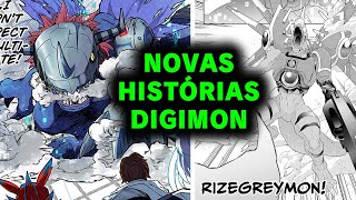 Greymon VS GeoGreymon FatherGankoomon DarkTyranomon e mais  Conversando Digimon [upl. by Greenfield]