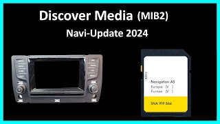 Discover Media MIB2 2024 KartenUpdate [upl. by Varick104]