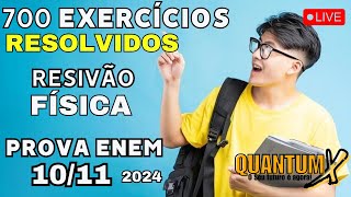 Revisão ENEM 2024 1011  700 Questões Aulas e Dicas de Física  Quantum X [upl. by Yla]