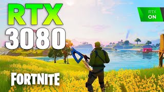 fortnite RTX 3080 INTEL i7 12700k fortnite performance mode test benchmark [upl. by Suzy]