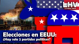 Bipartidismo en EEUU ¿Por que solo se elige entre dos partidos políticos Demócrata y Republicano [upl. by Euqirrne716]