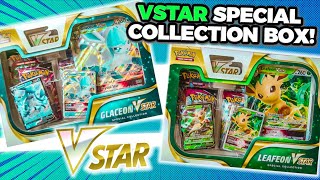 Pokemon Glaceon amp Leafeon VSTAR Special Collection Box [upl. by Jezrdna160]