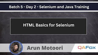 HTML Basics for Selenium Selenium Java Course 2 [upl. by Claretta]