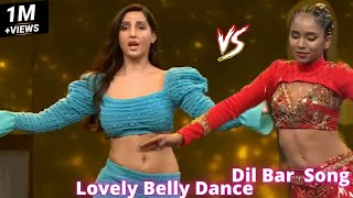 DILBAR  Soumya Pune Challenge Nora Fatehi For Belly Dance  Indias Best Dancer Nora F Belly Dance [upl. by Countess]