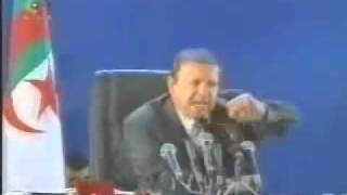 bouteflika à Tizi ouzou Le Feu est a La Maison Derouiche 2011 النار راهي في الدار [upl. by Yrocej]