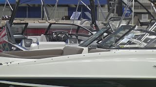 Latest watercraft on display at WNY Boat Show [upl. by Docia528]