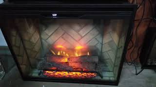 Review of Dimplex Multi Fire XD and Revillusion electric fireplace [upl. by Pell787]