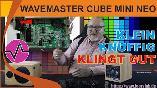 Klein günstig und klingt gut Wavemaster Cube Mini Neo im Test  Aktive 20 Stereolautsprecher [upl. by Freida]