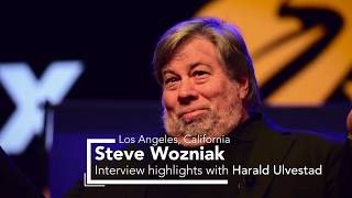 Harald Ulvestad interviewing Steve Wozniak in Los Angeles California – Highlights 2 [upl. by Yanehs]