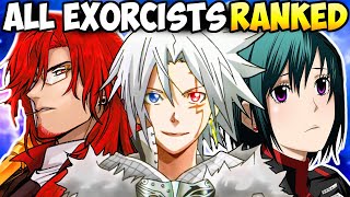 All Exorcists RANKED and Explained  D Gray Man [upl. by Airotkciv]