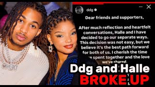 DDG amp HALLE BAILEY BROKE UP [upl. by Ruphina299]