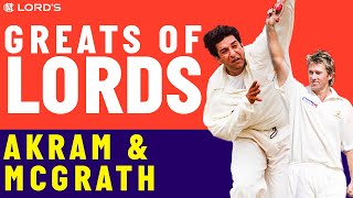 Wasim Akram vs Glenn McGrath  Whos The Greatest [upl. by Elrod]