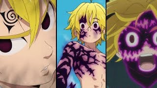 Seven Deadly Sins  All Meliodas Demon Modes Explained [upl. by Alameda594]