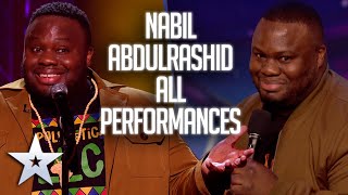 Nabil brought BIG LAUGHS with his NAUGHTY comedy  All Performances  Britains Got Talent [upl. by Nimrahc]