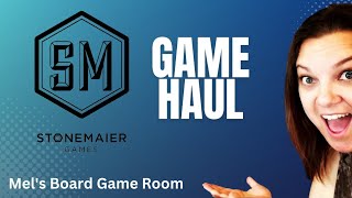 Stonemaier Game Haul [upl. by Ylloh]