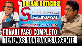 FONAVI DEVOLUCIÓN LO ÚLTIMO TENEMOS NOTICIAS HERMANOS FONAVISTAS IMPORTANTE  REINTEGRO 2  AGOSTO [upl. by Avihs]