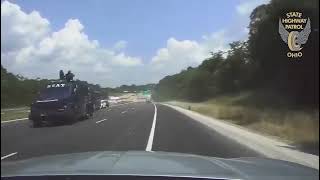 quot40Ton Danger Ohio Troopers Chase and Stop Stolen SemiTruckquot [upl. by Drucilla]