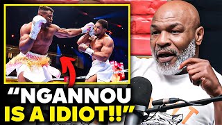 Mike Tyson RESPONDS To Francis Ngannou VS Anthony Joshua FULL FIGHT [upl. by Anairt8]