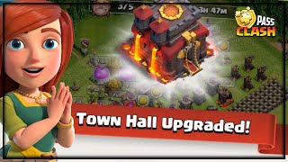 WE MADE IT Town Hall 10  Gold Pass Clash of Clans 35 [upl. by Yelsnit]