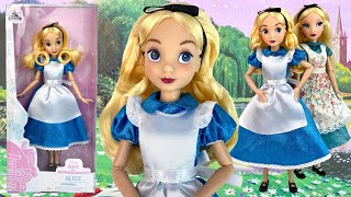 ALICE in Wonderland Classic Doll Review Disney Store [upl. by Shanda]