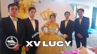 XV LUCY · Academia de baile y vals NEW FAMILY · DANCE WORLD 2024 · Casa Blanca Tlaxco Tlaxcala [upl. by Alyar]