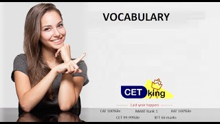 Vocab Synonyms Antonyms tricks shortcuts by Cetking [upl. by Onimod]