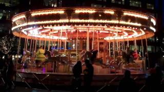 Woodfords Gallopers Piccadilly Gardens 2nd December 2011 [upl. by Aiuqcaj585]