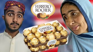 Tribal People Try Ferrero Rocher Chocolate For The First Time [upl. by Anaibib23]