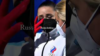 Kamila Valieva 💔 figureskating alexandratrusova annashcherbakova olympics iceskating [upl. by Kerby567]