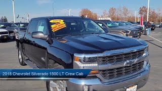 2018 Chevrolet Silverado 1500 LT Crew Cab Yuba City Oroville Roseville Sacramento Chico [upl. by Manvil]