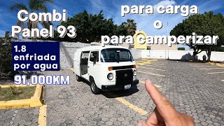 VW Combi Panel 93 con 91000 km [upl. by Shimberg473]