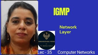 Lec35Basic operation of IGMP Computer Networks [upl. by Aicener674]