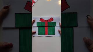 Magical Christmas Gift Box Card DIY [upl. by Isabelita]