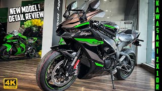 2024 Kawasaki ZX10r New Model Detail Walkaround Review  ZX10r Price amp New Features [upl. by Omland705]