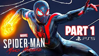 Spider Man Miles Morales PS5 Gameplay Walkthrough Part 1 [upl. by Bamford]