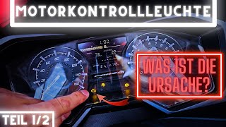 Honda Forza  Warum ist die Motorkontrollleuchte an  Teil 12 [upl. by Yrtneg7]