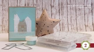 DIY  12 Karten bis Weihnachten  02  Stampin Up [upl. by Vachell]