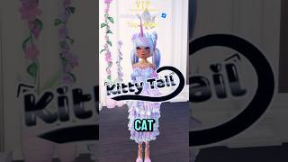 How to find the kitty tail in the mini update roblox dresstoimpress fyp viral dti [upl. by Annasiul]